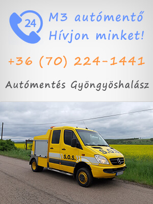 M3 autómentes Gyöngyöshalász